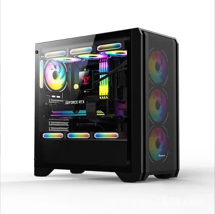 GX750A Predator telaio di gioco pannello laterale in vetro d'acciaio a rete di ferro/scheda principale ATX