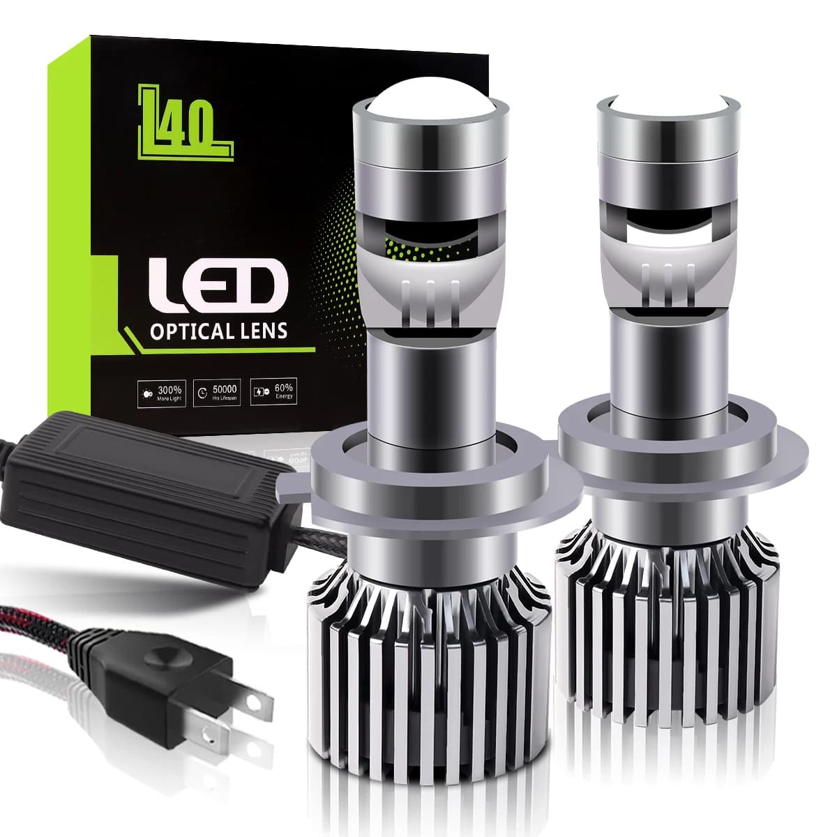 120W 20000LM H4 H7 Lente del proiettore principale H11 9005 HB3 9006 HB4 Lampadine per fari auto Canbus Potente 6000K Lampada fendinebbia 12V LHD Mini lampada
