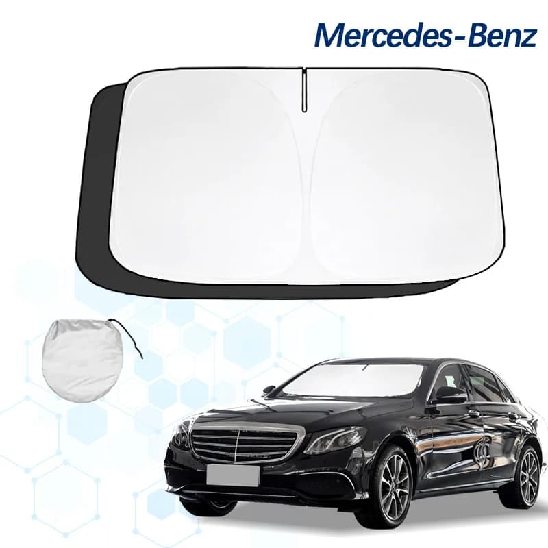 Universal Car Windshield Sun Shade for Mercedes Benz E Class W211 W212 W213 E300 2003-2026