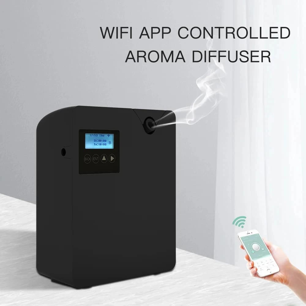 Diffusore di Aromi per Casa, Deodorante per Ambienti, Dispositivo di Profumazione per Hotel, Macchina Intelligente per Fragranze con Controllo App