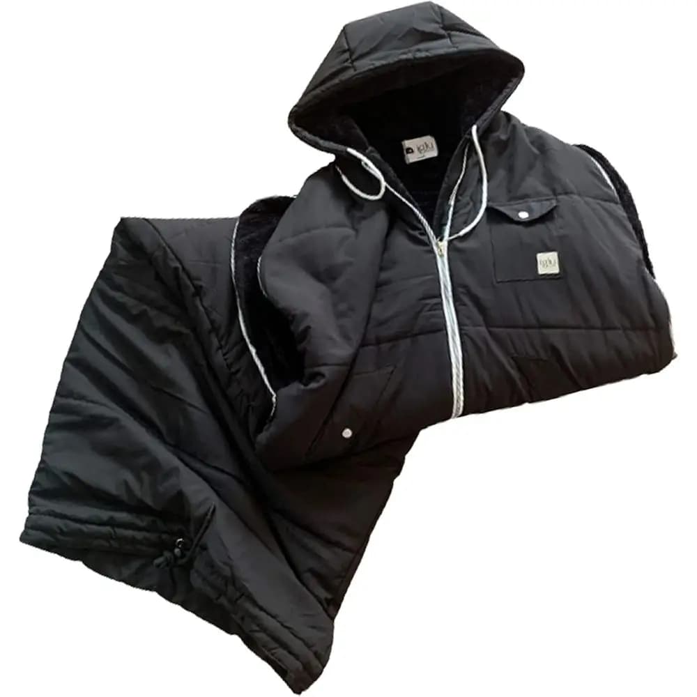Puer Portable Long Poncho, Wearable Cover for Camping and Sport