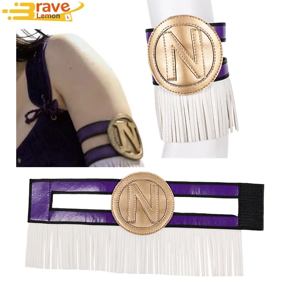 Bracelet Cosplay Nico Robin, Arm Ring, Film Costume Accessories, Bracelet for Women and Girls, Scene Item for Role Games, Halloween, Carnival