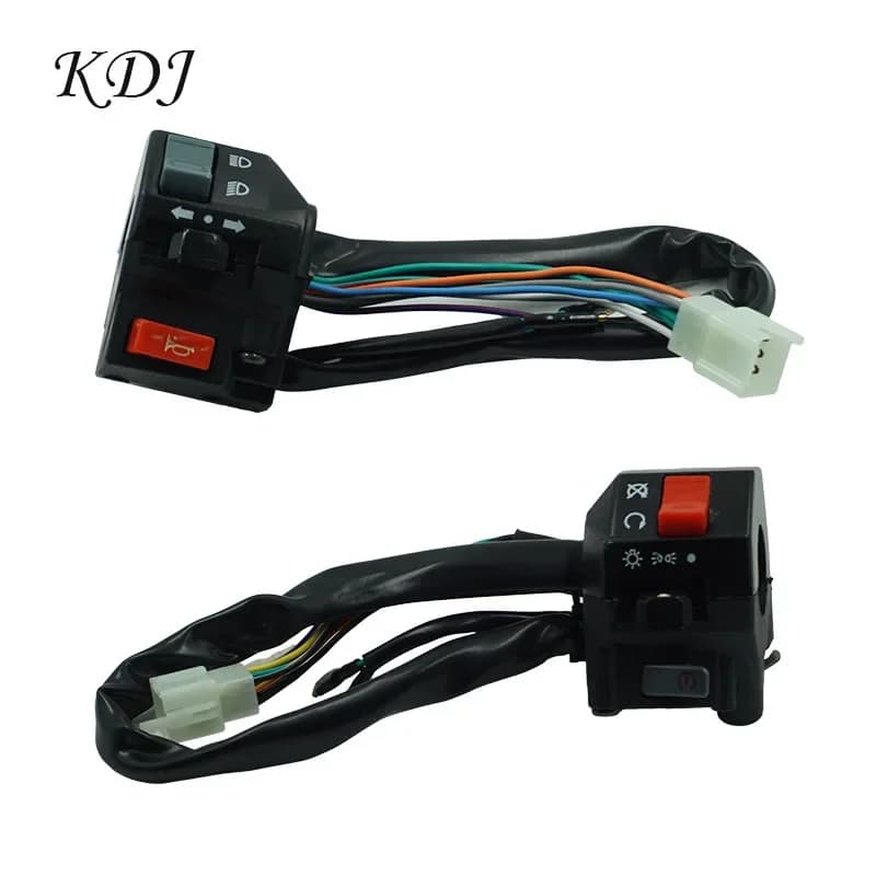 Interruttori di controllo manubrio moto multifunzione universali Motocross ATV Interruttore moto fuoristrada Dirt Pit Bike Scooter