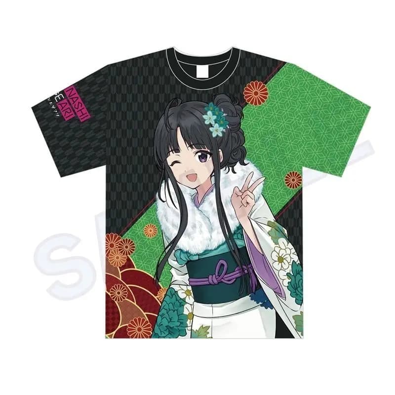 Crying Girl Band, Inori Iseri, Anwa Mao, magliette a maniche corte a tema anime per uomo e donna, abbigliamento in stile 2D