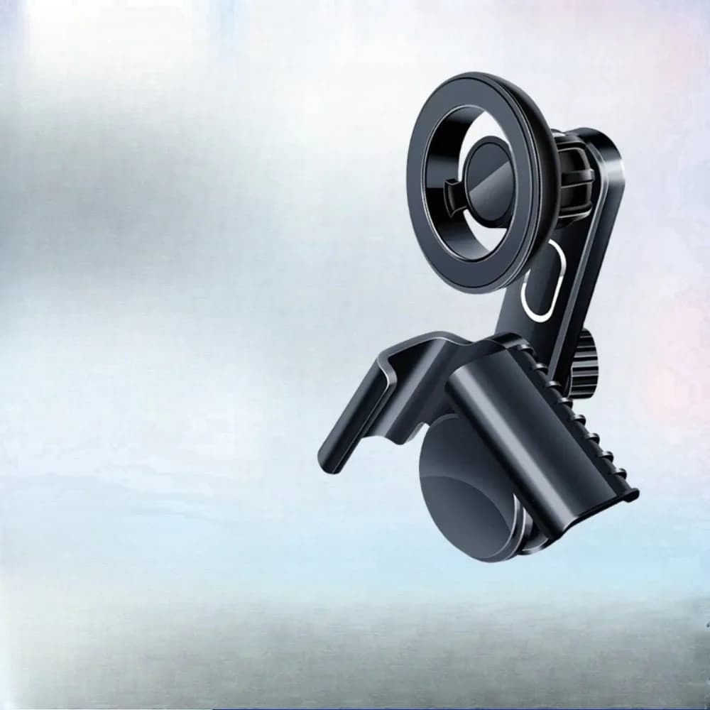 Universal Car Magnetic Phone Holder 360 Degree Rotation Strong Magnet Mount for iPhone 15 MagSafe Xiaomi - Display Screen Compat