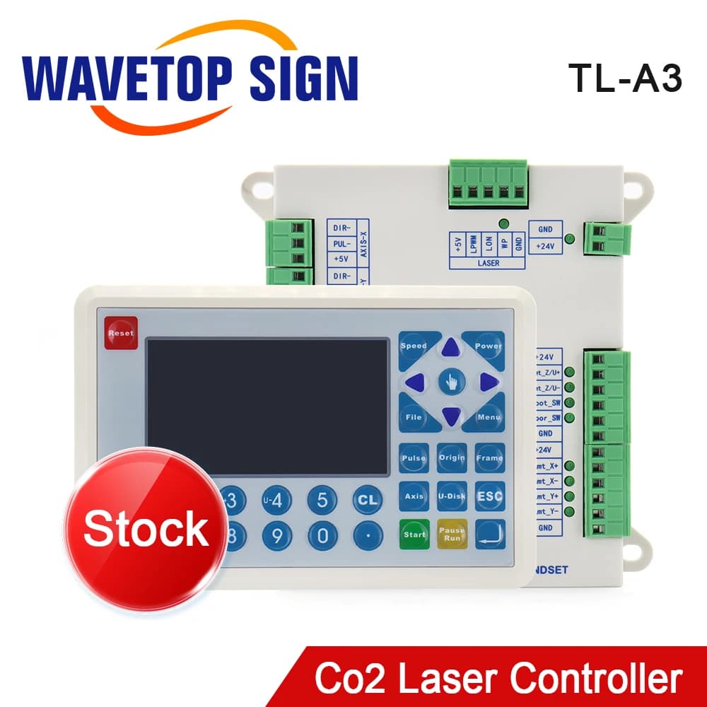Controller Laser CO2 WaveTopSign TL-A3 per Macchine per Incisione e Taglio Laser CO2