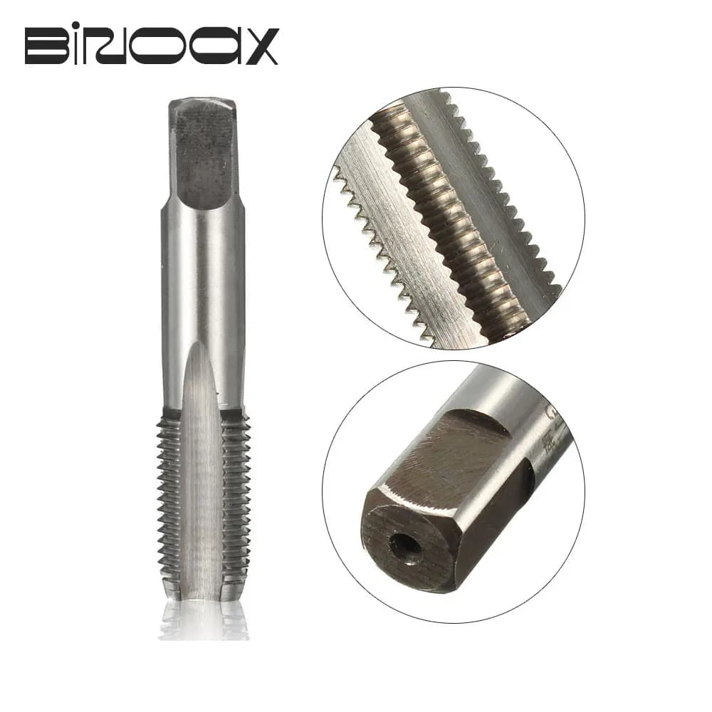 Filettatura per vite metallica con rubinetto per tubo conico BSP 1/8" 1/4" 3/8" 1/2" 3/4"