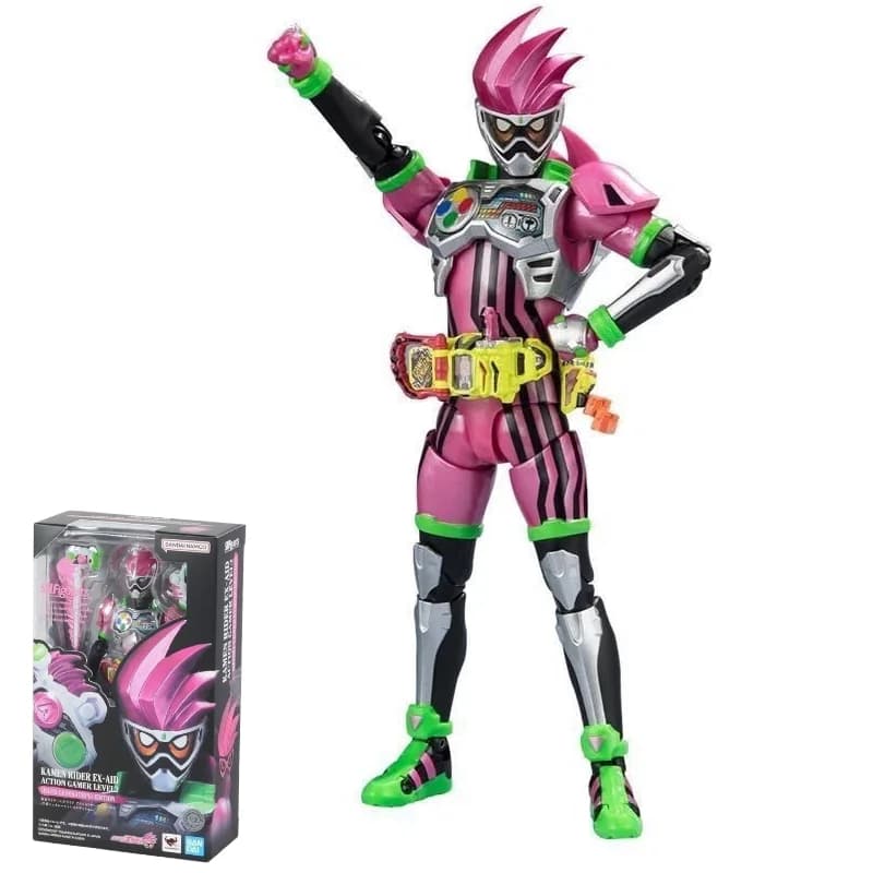 Disponibile Bandai SHF Kamen Rider Ex-Aid Action Gamer Level 2 Heisei Generations Prodotto Finito Ristampa Garage Kit Anime Cartoon
