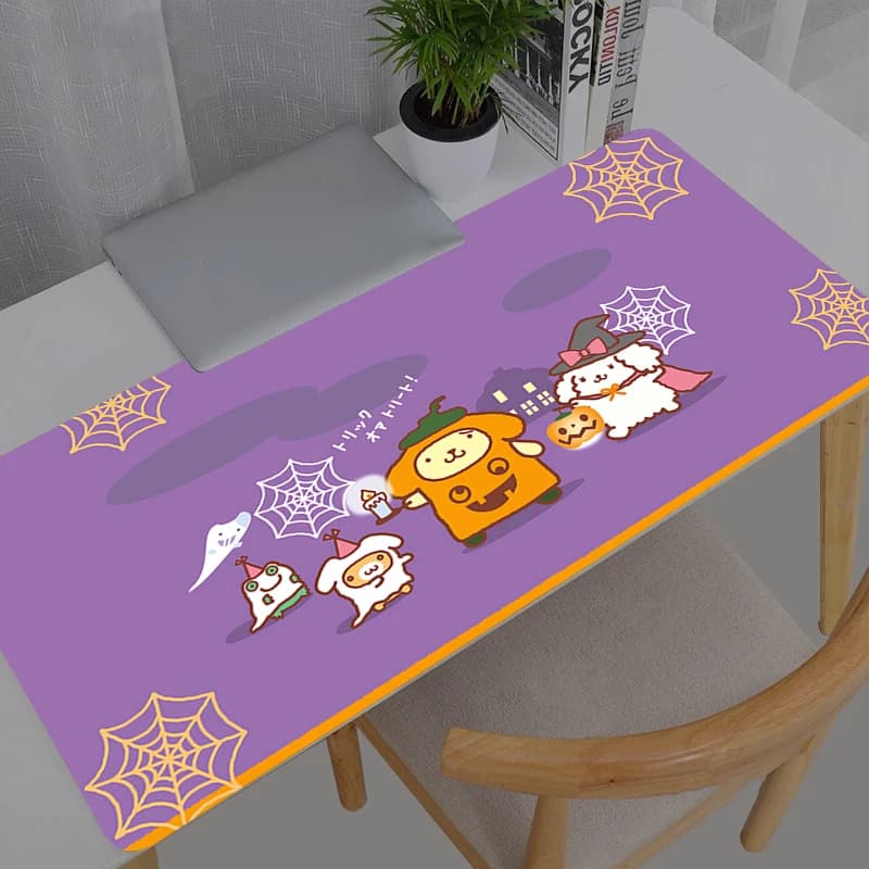 Tappetino per mouse Anime Carpe Large PC Gamer Computer Mausepad Varmilo Sanrio Tastiera Gaming Sanrio Pompompurin Accessori Tappetino da scrivania