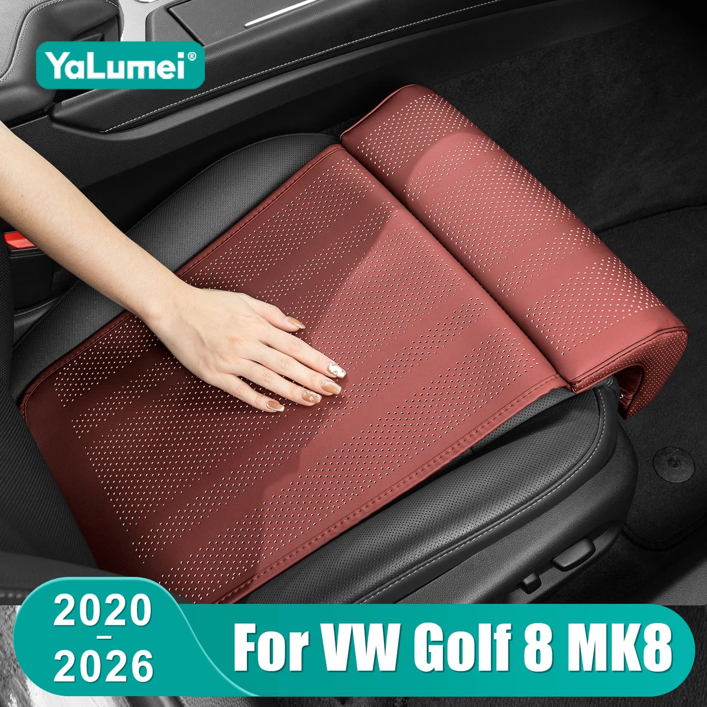 Estensore per Sedile Auto con Supporto per Gambe per Volkswagen VW Golf 8 MK8 2020-2026 GTI R R-line