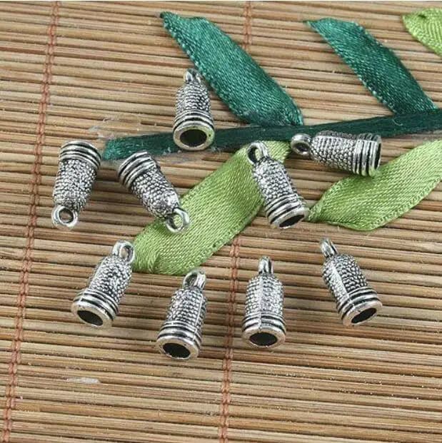 20pcs 13x6mm,hole:1.3mm tibetan silver color bell jar design pendant charm G1148