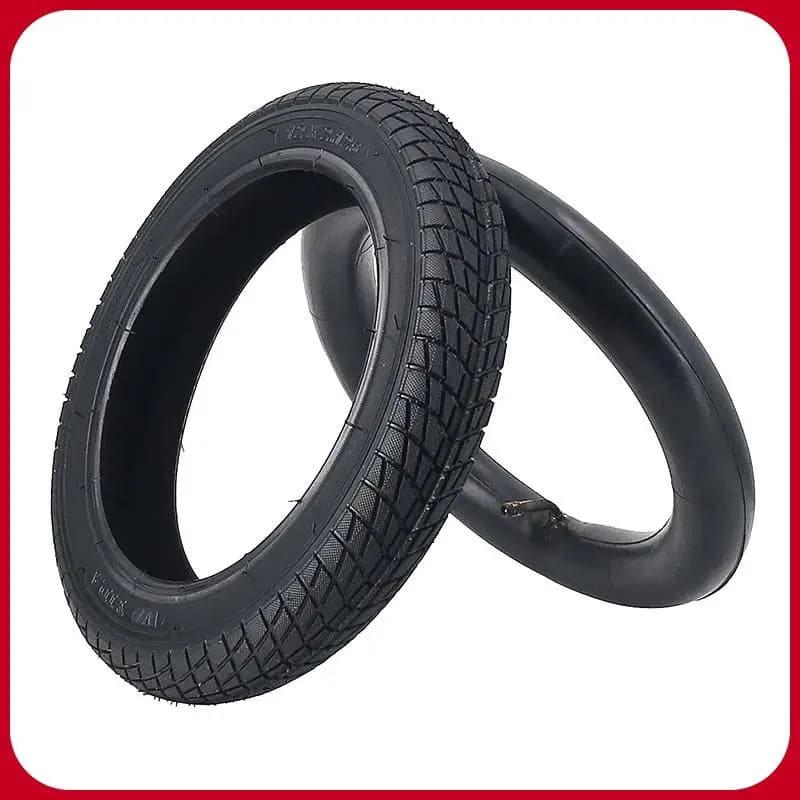 High Quality Inner and Outer Tires 12 Inches 12x2.125 Bicycle Scooter Baby Stroller Tire Inner Tube Outer Tire Replacement Part