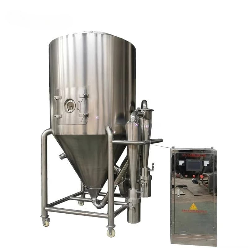 High Speed Centrifugal Spray Dryer Motor for Yeast Extract Whey Vegetable Protein Powder Production SUS304 Material Electric