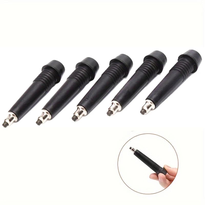 5 pieces of outdoor hiking stick accessories Tungsten steel pole point Replacement pole Accessories for universal trekking poles