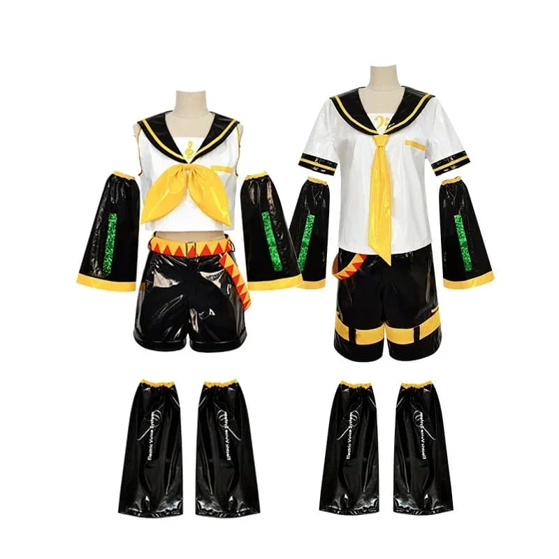 Costume Cosplay Just Saiyan2026 con Top e Pantaloncini, Outfit per Cosplay