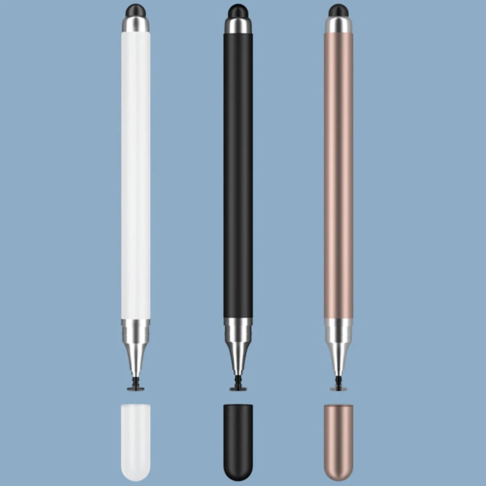 3pcs 2in1 Stylus Pen Universal Capacitive Tablet Pen Stylus Pencil for iPad/iPhone/Samsung/Android Touch Screen