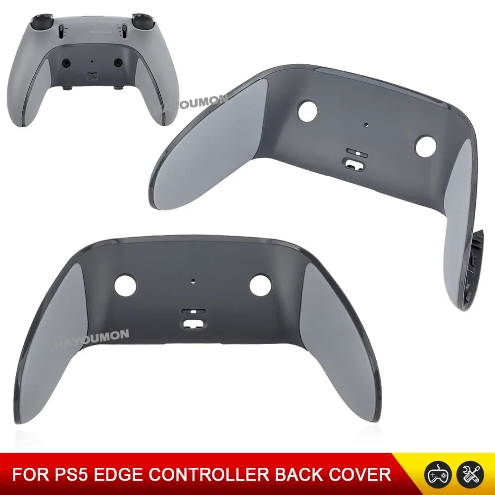 Nuovo grigio limitato per PS5 Edge Gamepad Custodia posteriore Shell per PS5 Edge Cover posteriore antiscivolo Accessori da gioco di ricambio