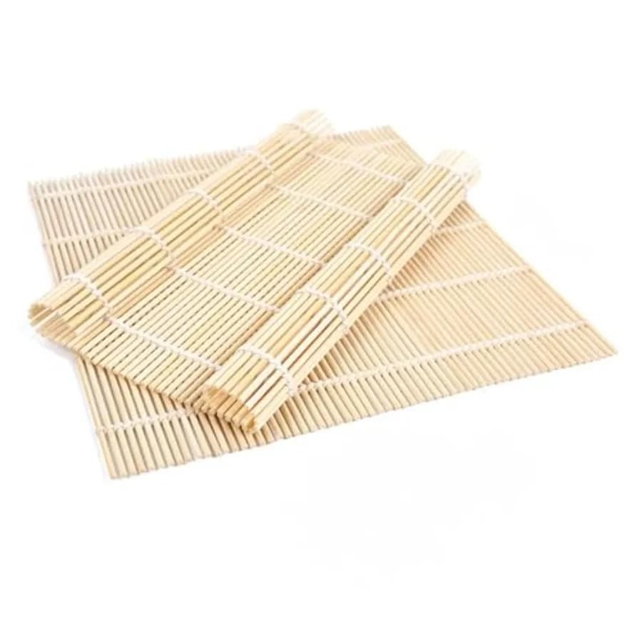 2 Pack Bamboo Sushi Rolling Mat, Sushi roll maker, Sushi making kit, Bamboo Sushi Rolling Mat, Sushi maker 9.5" x 9.6"