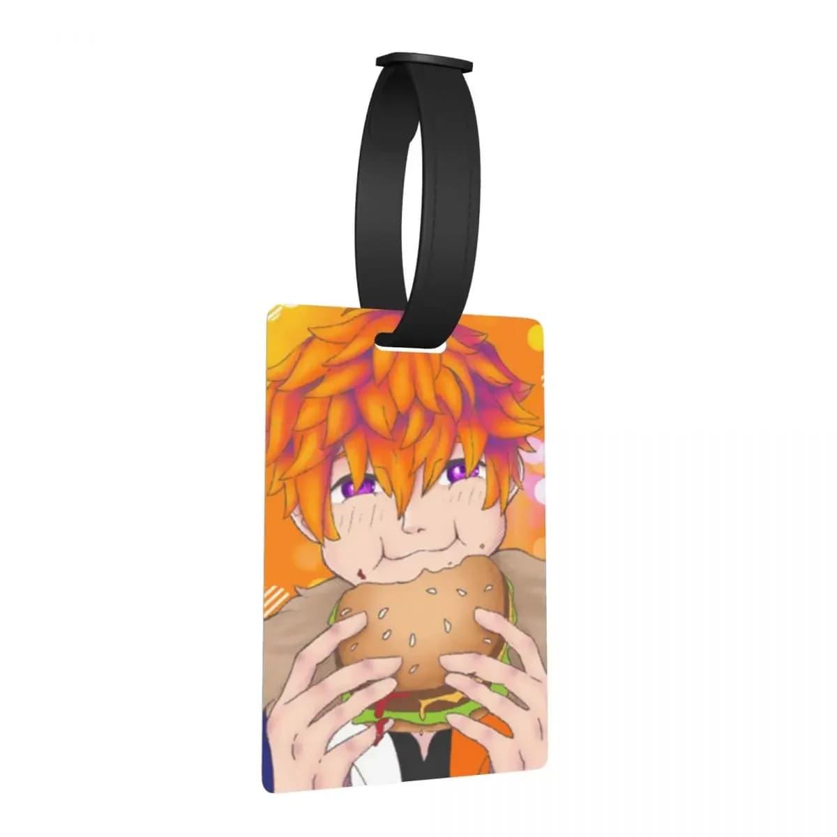 Beelzebub Obey Me Etichette per bagagli Accessori per valigie Moda da viaggio Etichetta per imbarco per bagagli Porta etichette ID Nome Indirizzo