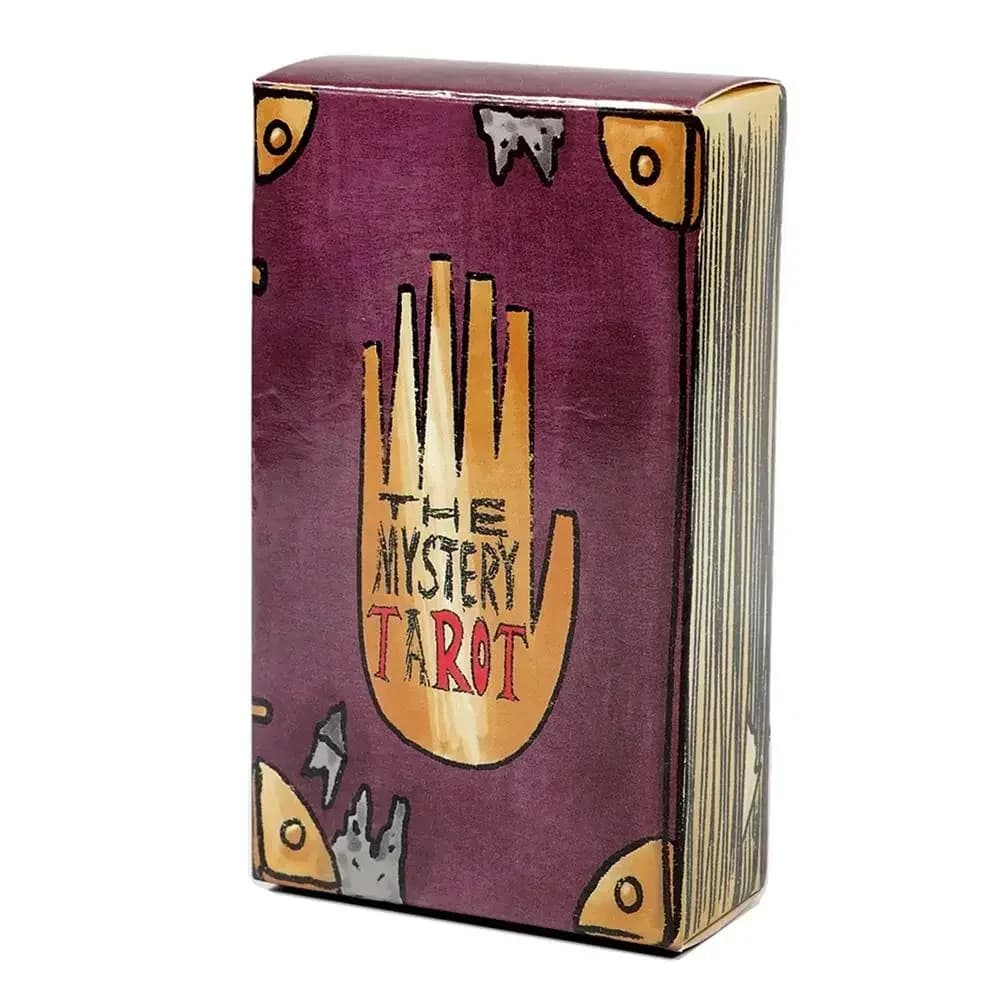 Carte dei tarocchi misteriosi A 78 Mazzo Gravity Falls Ispirato 78 Mazzo di carte Versione inglese Giochi da tavolo dei tarocchi per principianti Witchy