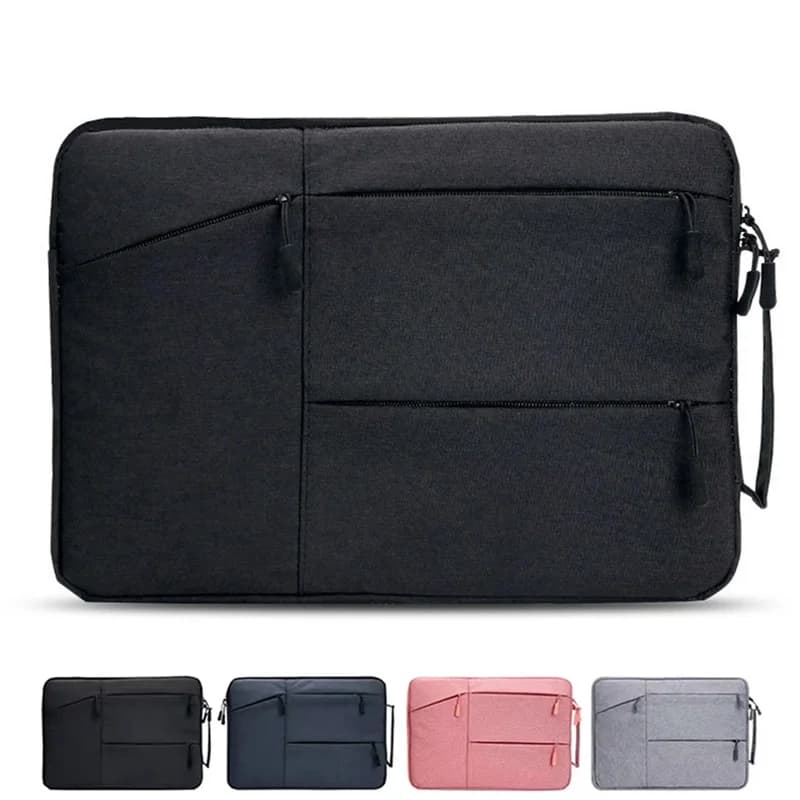 Borsa per Laptop 12 13 14 15.4 15.6 16 Pollici, Custodia Impermeabile per Notebook, Borsa a Mano per Macbook Air Pro Lenovo, Valigetta