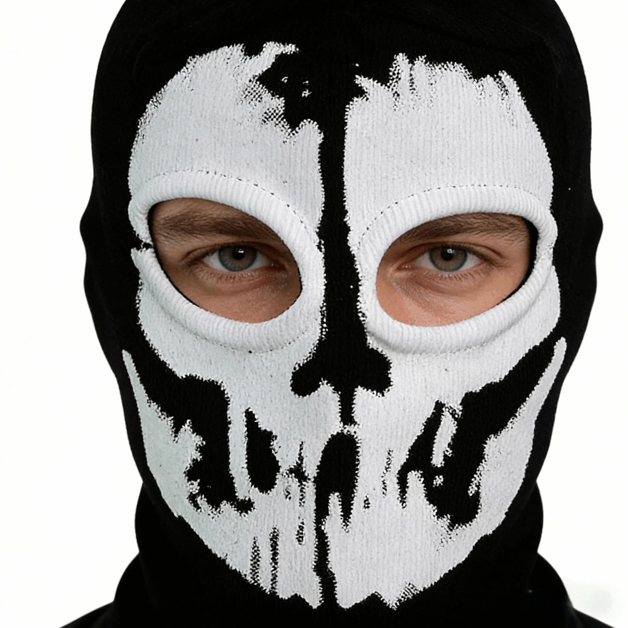 Motorcycle Sunset with Press Skull, Full Mask Windproof for Moto, Ski Neck, Bicycle Helmet Sheet