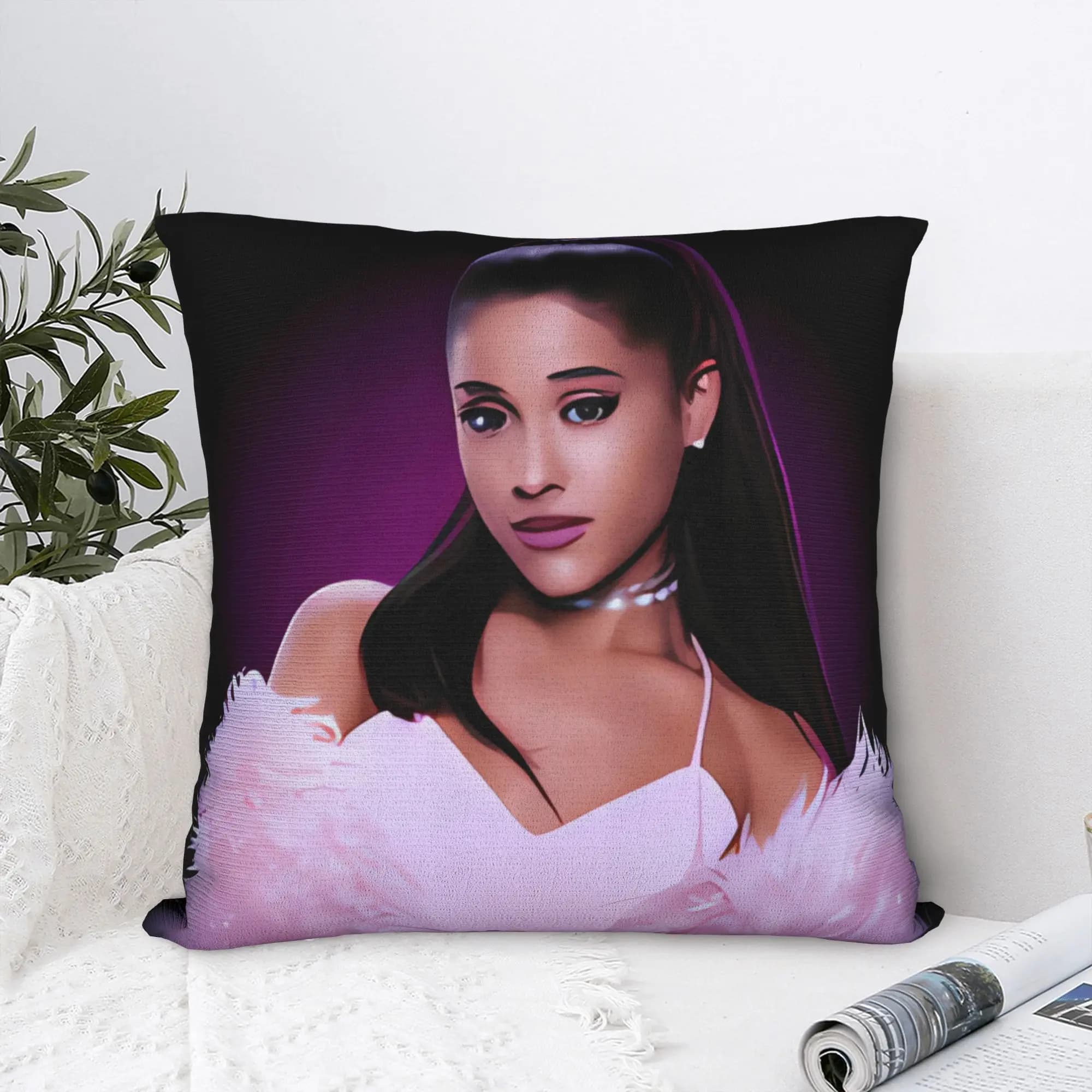 Arianas Grandes Eternal Sunshine Tour 2026 Pillowcases Vintage Pillow Case For Living Room Chair Comfy Pillow Cover
