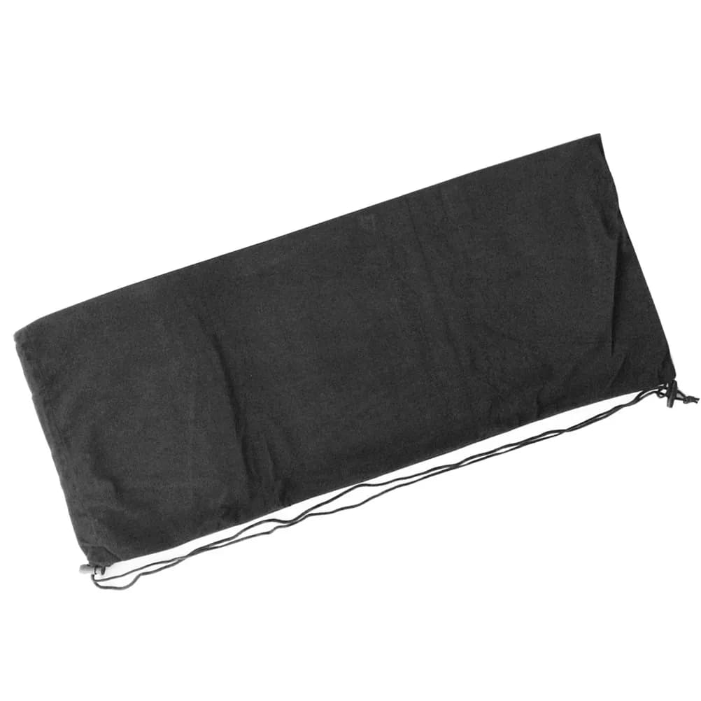 Grande Borsa Nera per Racchette da Tennis, Sacchetto con Coulisse, Custodia Lunga per Gioielli, Scatola per Scarpe, Elegante e Resistente alle Macchie