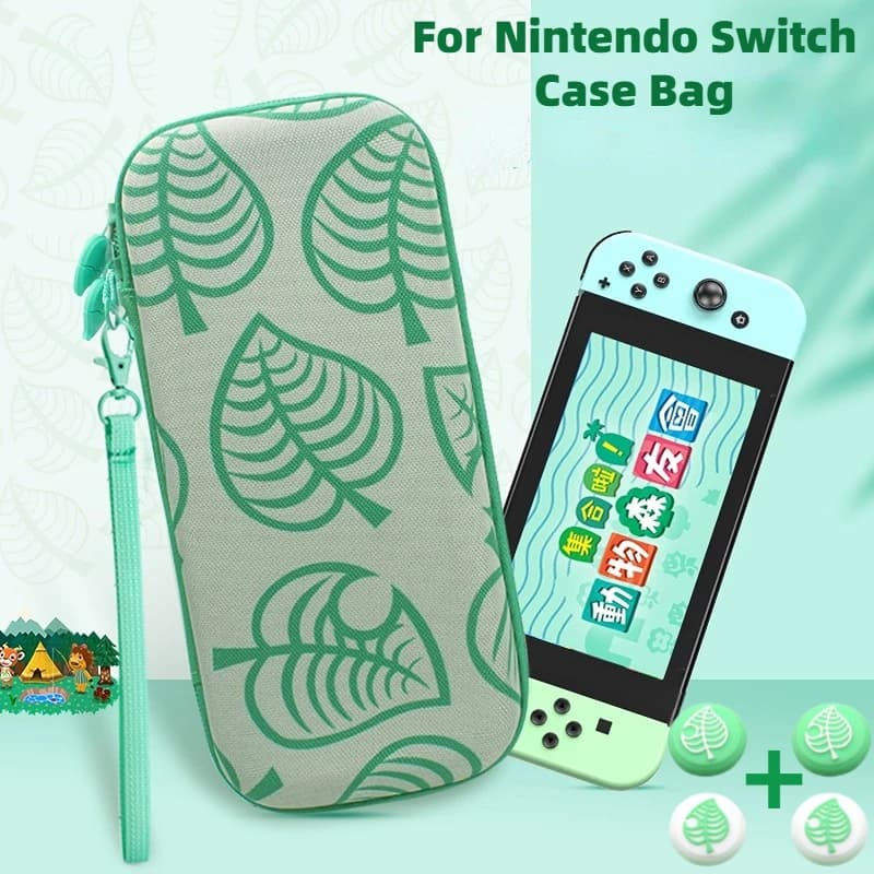 Nuova borsa portaoggetti portatile per Animal Crossing per Nintend Switch custodia Oled Lite Console NS borsa da viaggio accessori per giochi