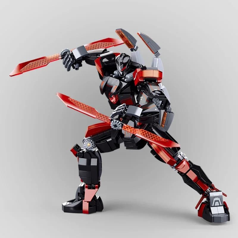 Fantastici giocattoli da costruzione modello armatura da battaglia, Robot Mech assemblaggio di giocattoli educativi, regali per bambini con alta qualità