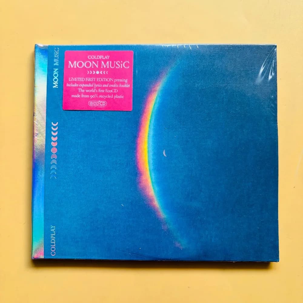 CD Coldplay Moon Music 2024 Nuovo album Pop Rock Synth-Pop EcoCD Edizione limitata Collezione per fan Regalo Disponibile