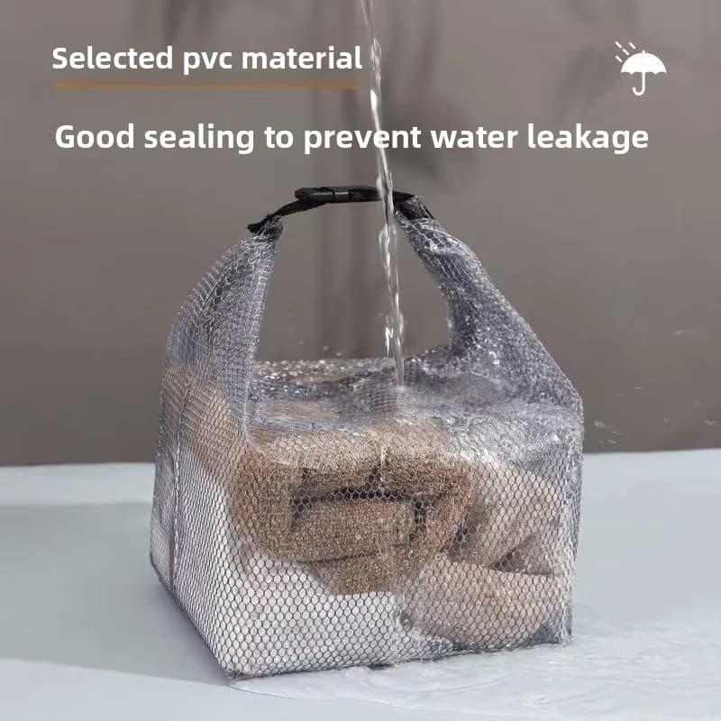 1PC Travel Makeup Storage Bag - Large Capacity, Waterproof, Hand-Held, Suitable For Outdoor Swimming And Carrying.