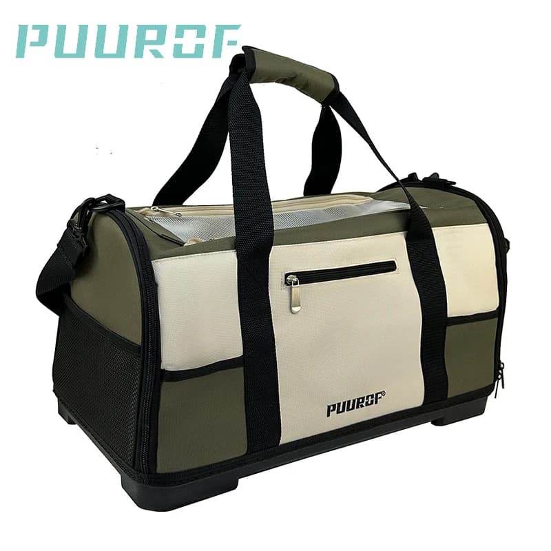 PUUROF Cat Bag Portable Hot Dog Bag Cat Bag Car Shoulder Bag for Cats Animal Valigia Pet Backpack