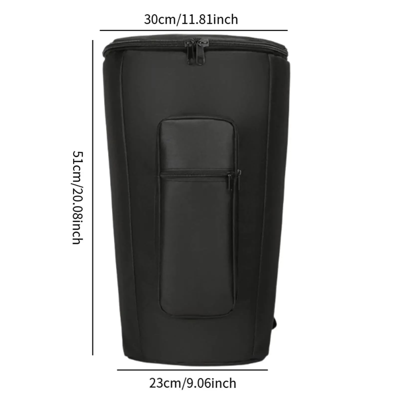 Zaino per Accessori Djembe, Borsa Imbottita Impermeabile per il Trasporto e lo Stoccaggio di Strumenti Musicali e Tamburi Djembe