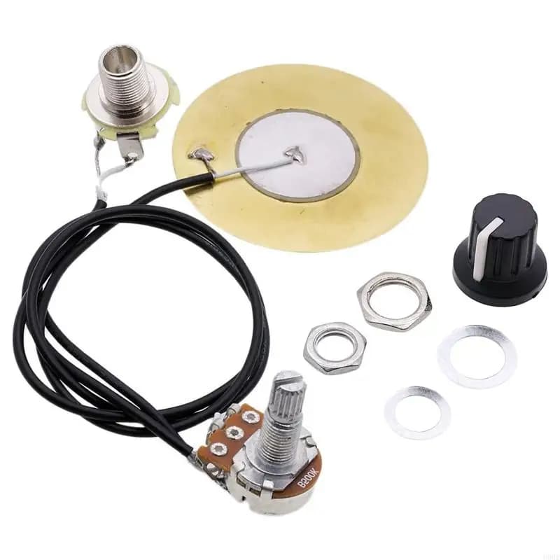 Pickup per chitarra folk acustica U90E 50mm Ukulele Ukulele Pickup Passive Soundhole Transduttore facile da usare