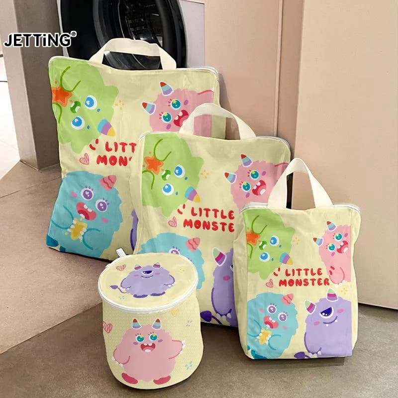 Wash bags in fine mesh washing machine, anti-deformation, for sweaters, duvets, underwear and household items.