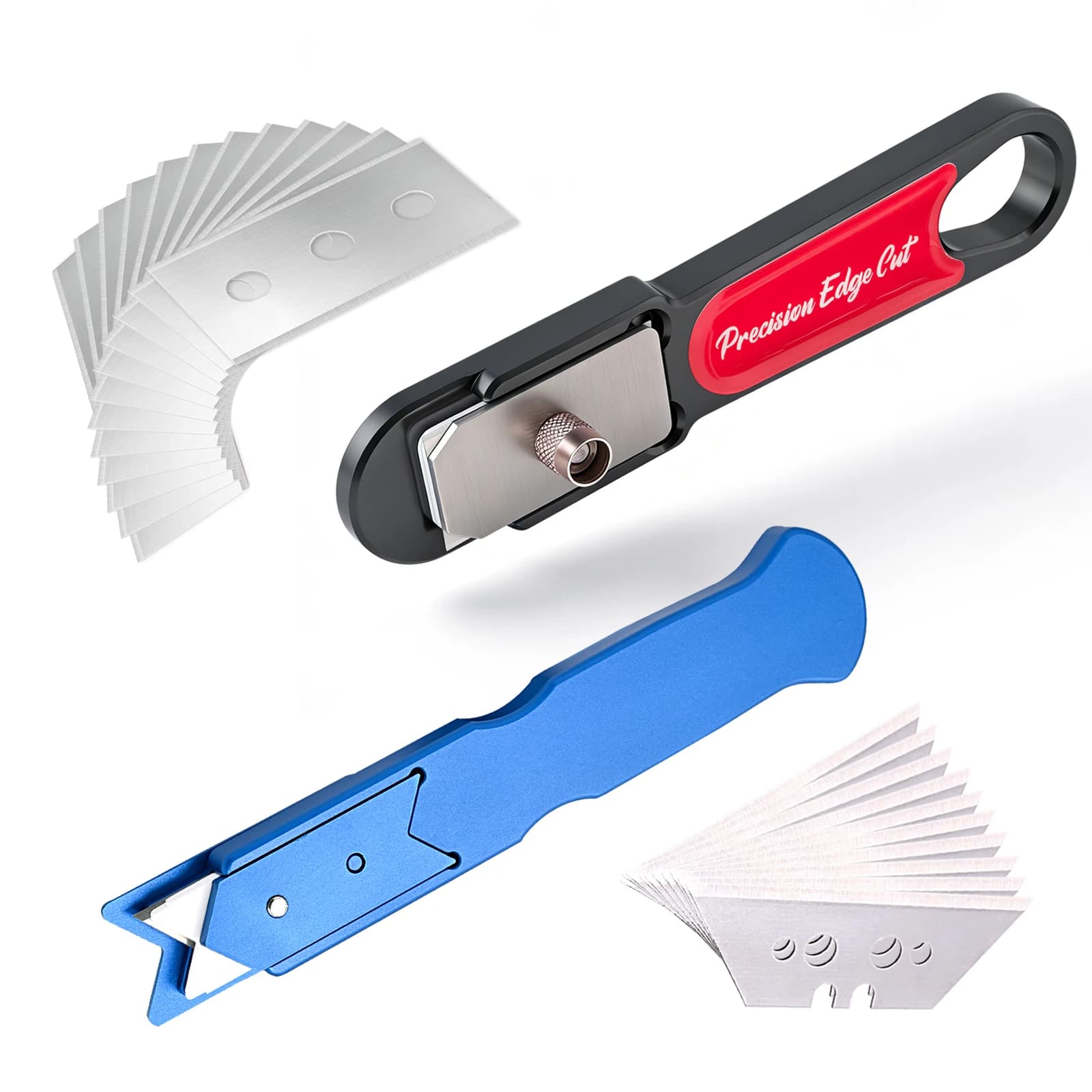 EHDIS Carbon Fiber Film Cutting Knife With Replacement Blades Car Wraps Tinting Decal Sticker Wallpaper 1~5mm Edge Trimming Tool