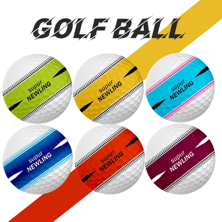 Palla da golf Supur NEWNING Palla da golf a tre strati a lunga distanza per palline da gioco da competizione professionali Palla da massaggio