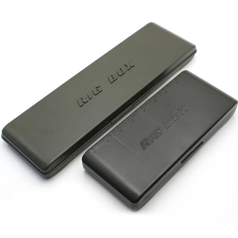 1PC Carp Fishing Terminal Equipment box with plant stop pins Hair equipment plate Carp fishing Compact equipment box Long equipment box Rig Wallet
