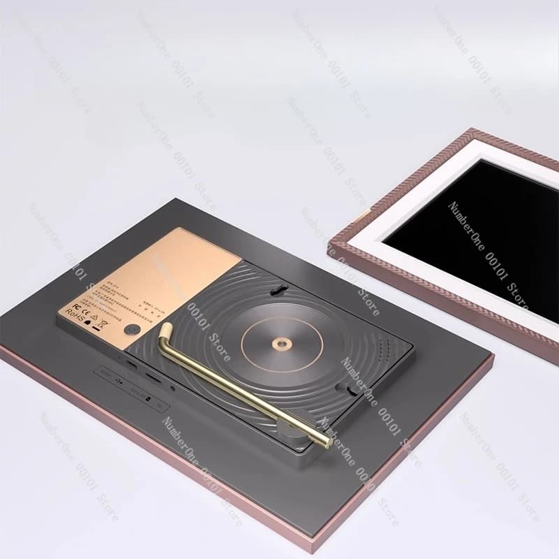 Lettore touch screen con cornice per foto digitale intelligente ad alta definizione per album elettronico da 10,1 pollici