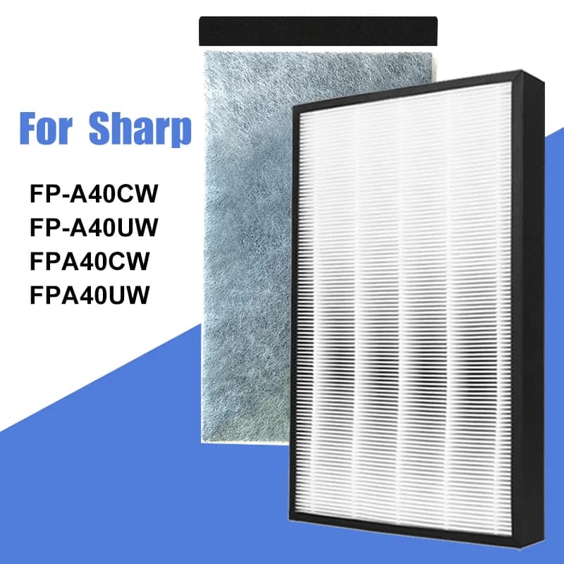 FZA40SFU FZ-A40SFU sostituzione True HEPA e filtro deodorante per Sharp FP-A40CW FP-A40UW FPA40CW FPA40UW