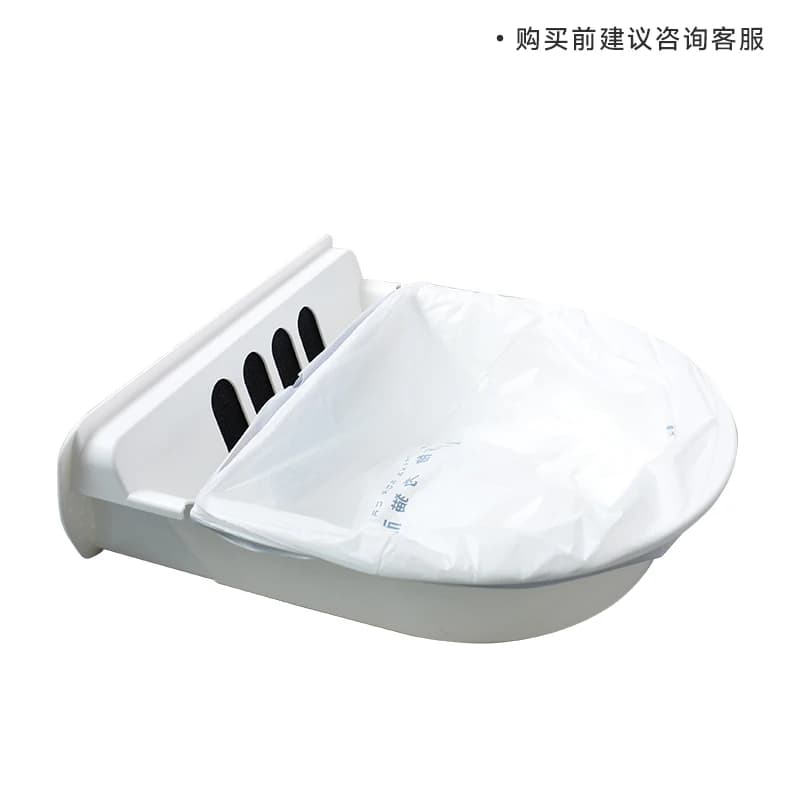 Sacchetto di cacca per Catlink automatico auto pulizia gatto wc vassoio Box 2 rulli sacchetti con manico mano libera sporco per lettiera Pan