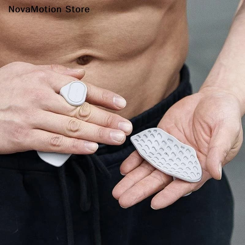[NM]Weight Lifting Grips Workout Gloves Flexible Hand Protection For Men Women Gym Fingerless Pull Up Bodybuilding Gymnastics