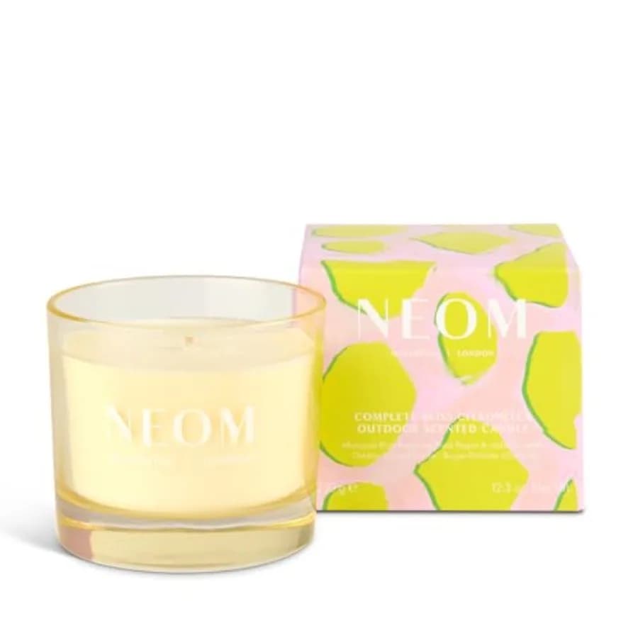 Candela all'aperto alla citronella per patio, cera naturale, profumo marocchino di rosa, lime e pepe nero con citronella, finitura artigianale