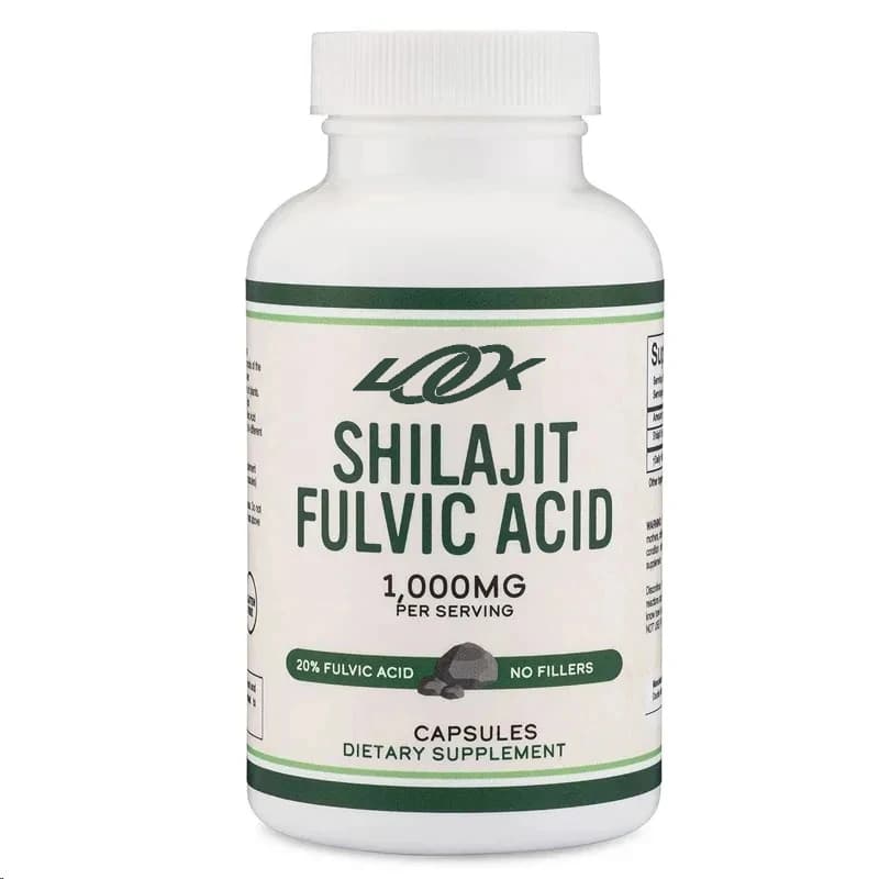 Shilajit Pure Himalaya (Supplemento al 100% dell'acido Fulvic) 60 compresse per 1000 mg (sostanza alta e micro minerale, senza riempitivo)