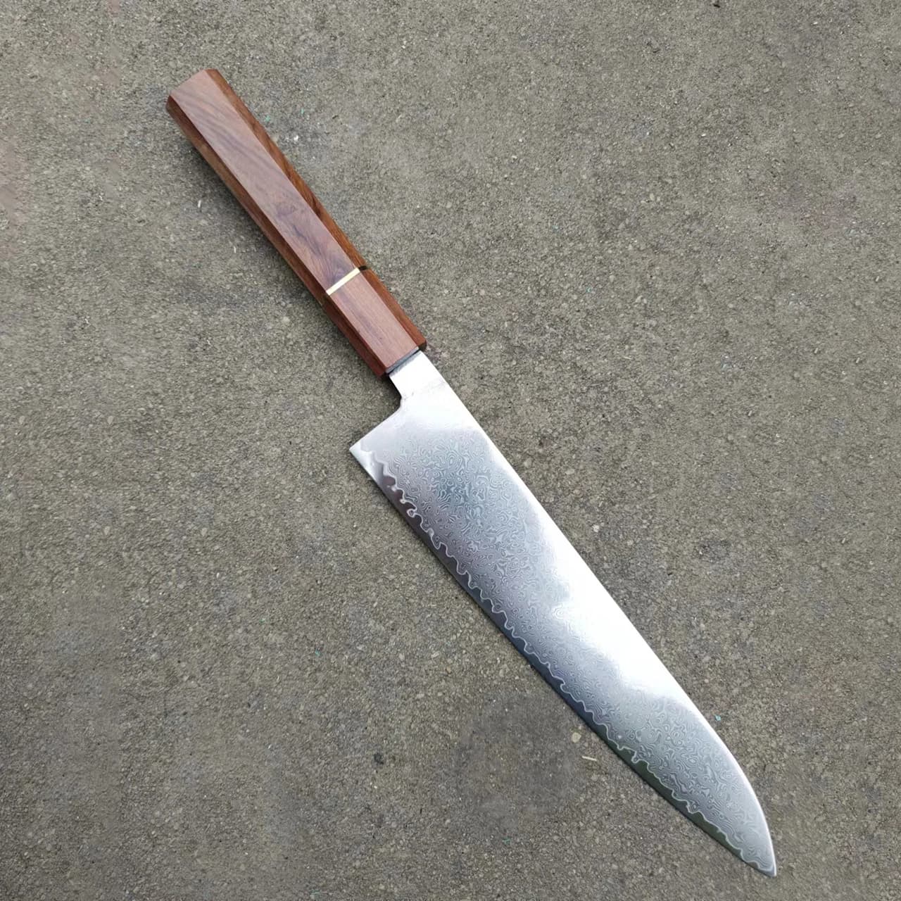 Sharp kitchen knives Wooden handle Damascus steel blade Mannaia by chef Sashimi Tap meat Sushi Deba Gyutou Knife Cooking tools