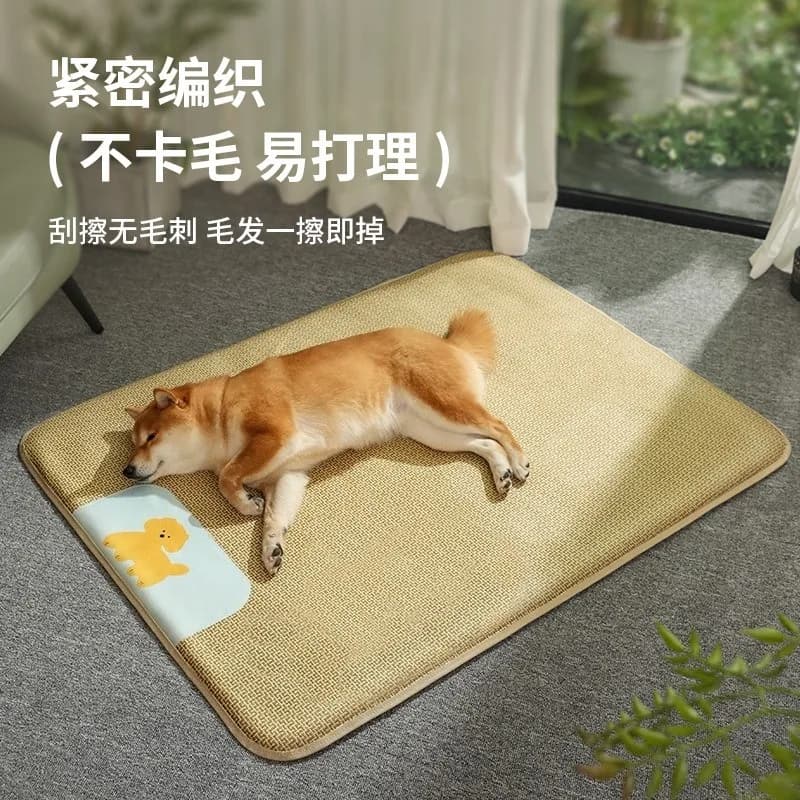 Pet mat anti-scratch, cat sleeping mat is cool and breathable, dog mat is waterproof