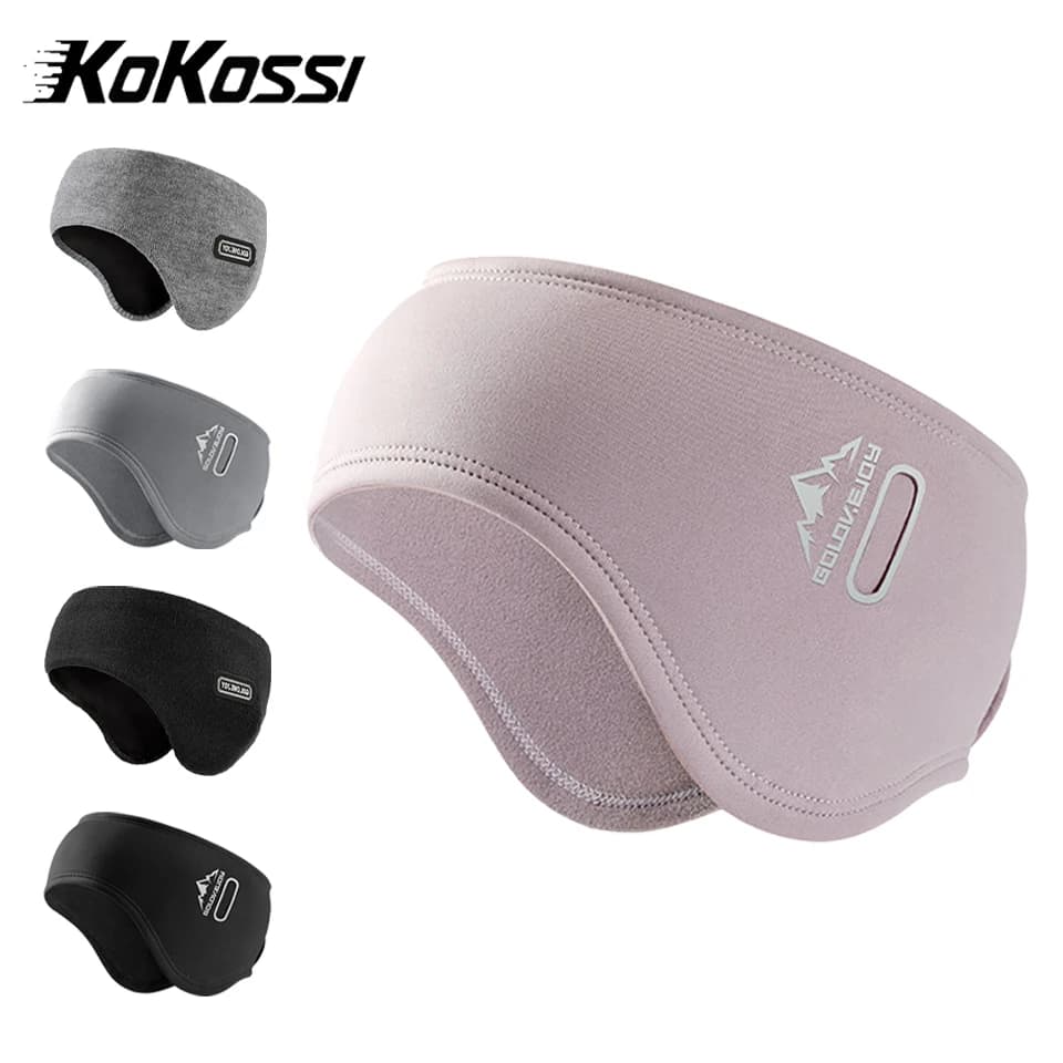 KoKossi Inverno Ciclismo Allenamento Yoga Sport Fascia Scalda orecchie Uomo Donna Tempo freddo Sci Fascia termica Bandana Copricapo
