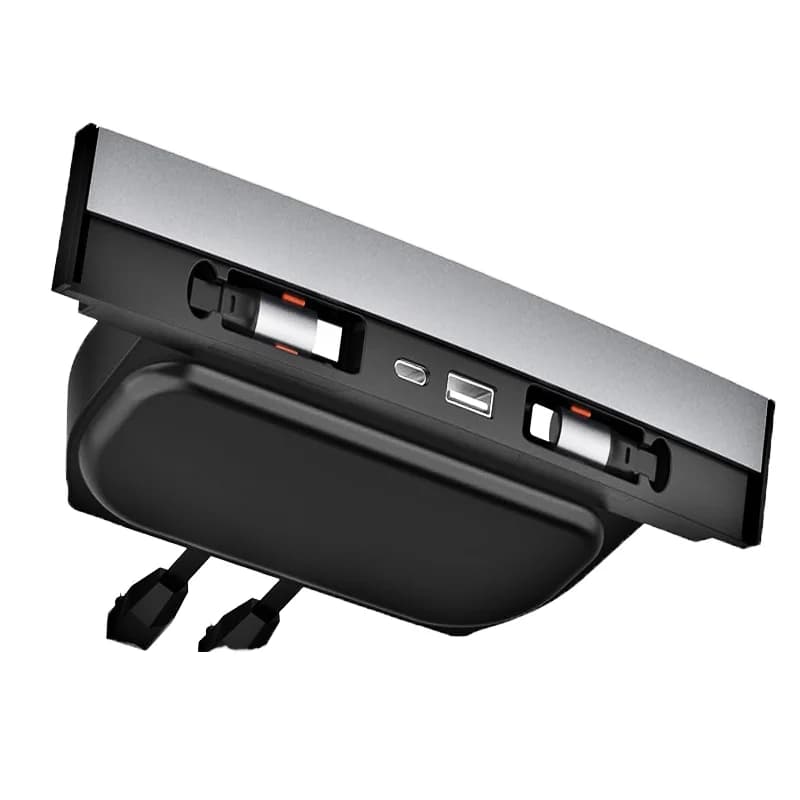Hub USB Retrattile per Console Centrale Tesla Model Y Juniper 2021-2023, Caricatore Rapido per Telefono Model 3, Stazione di Ricarica