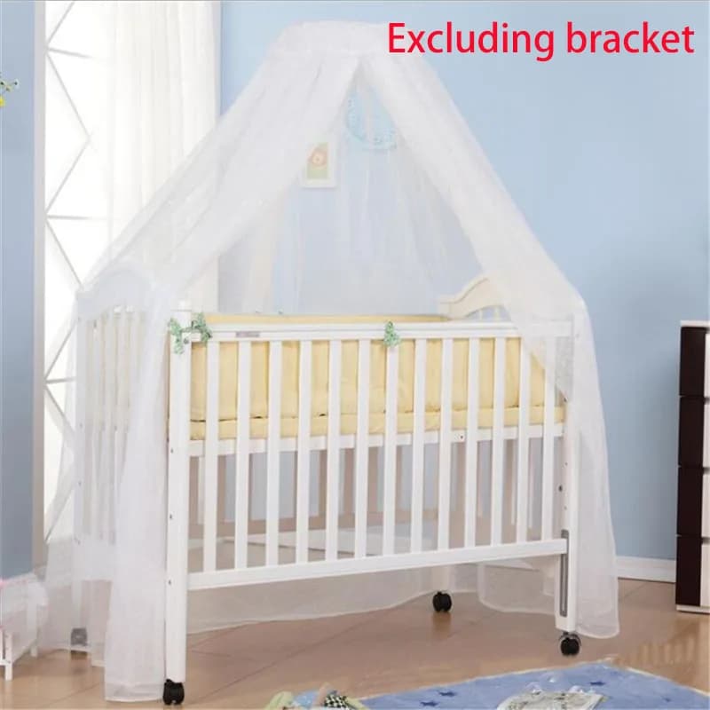 New 1PC 160*420cm Baby Crib Netting Summer Mesh Dome Bedroom Curtain Nets Newborn Infants Portable Canopy Kids Bed Crib Netting
